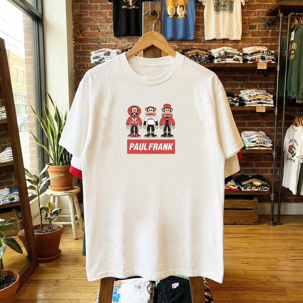 White Paul Frank Street Wear Tee